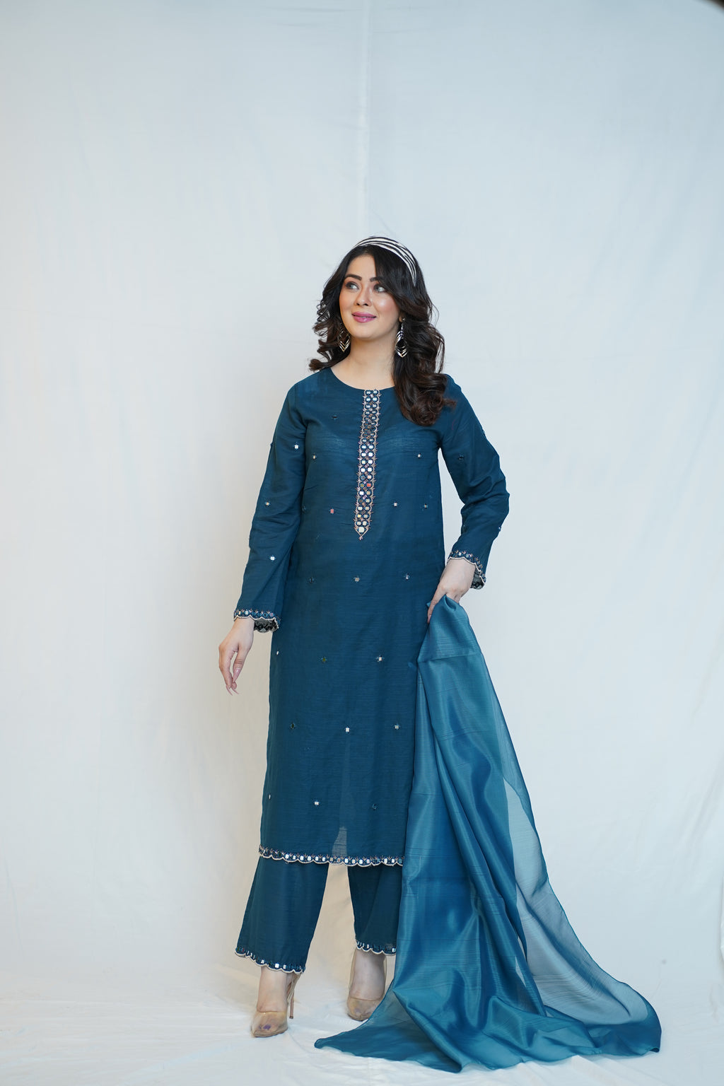 Elegant Cotton Suit