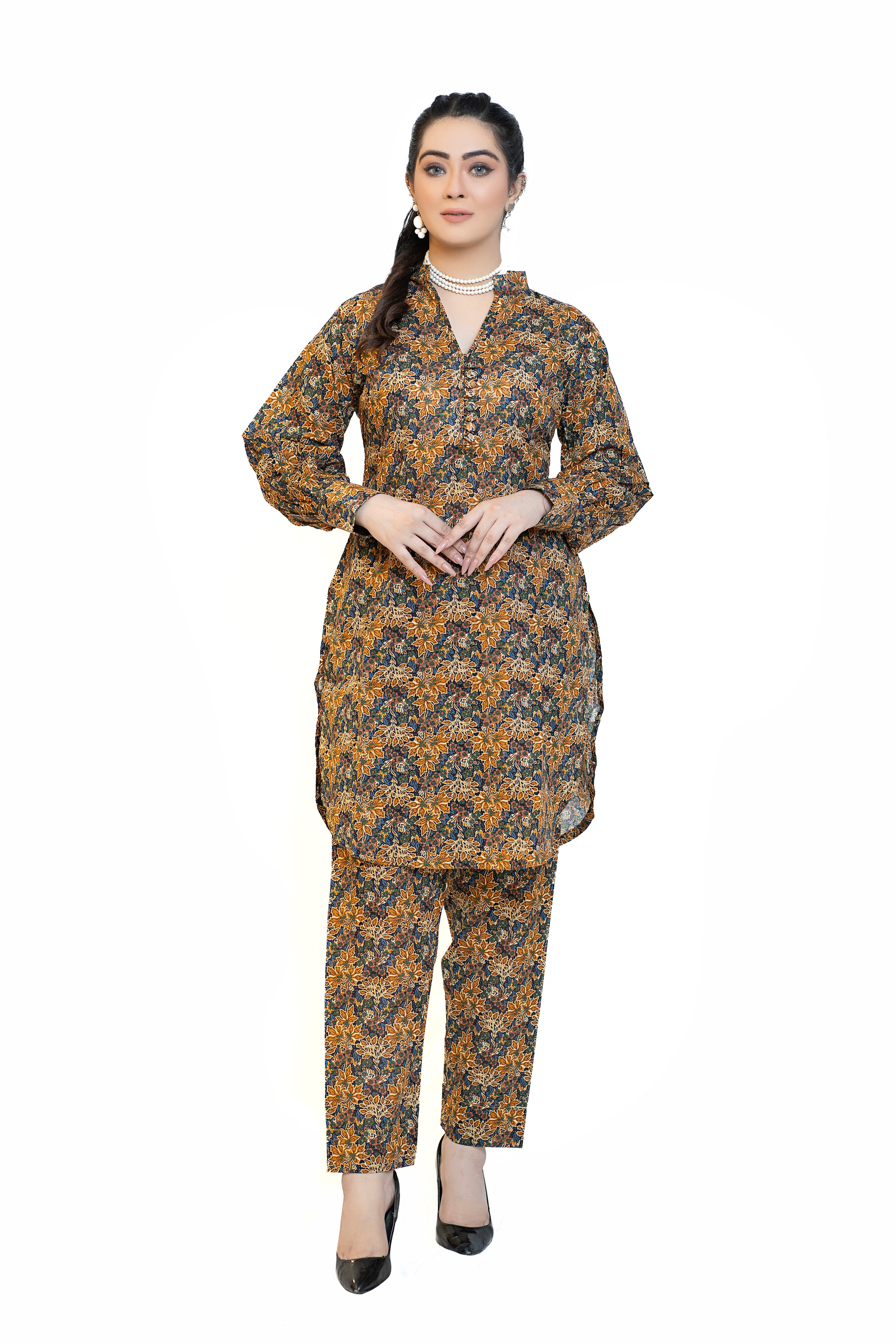 Dhooria lown Suit