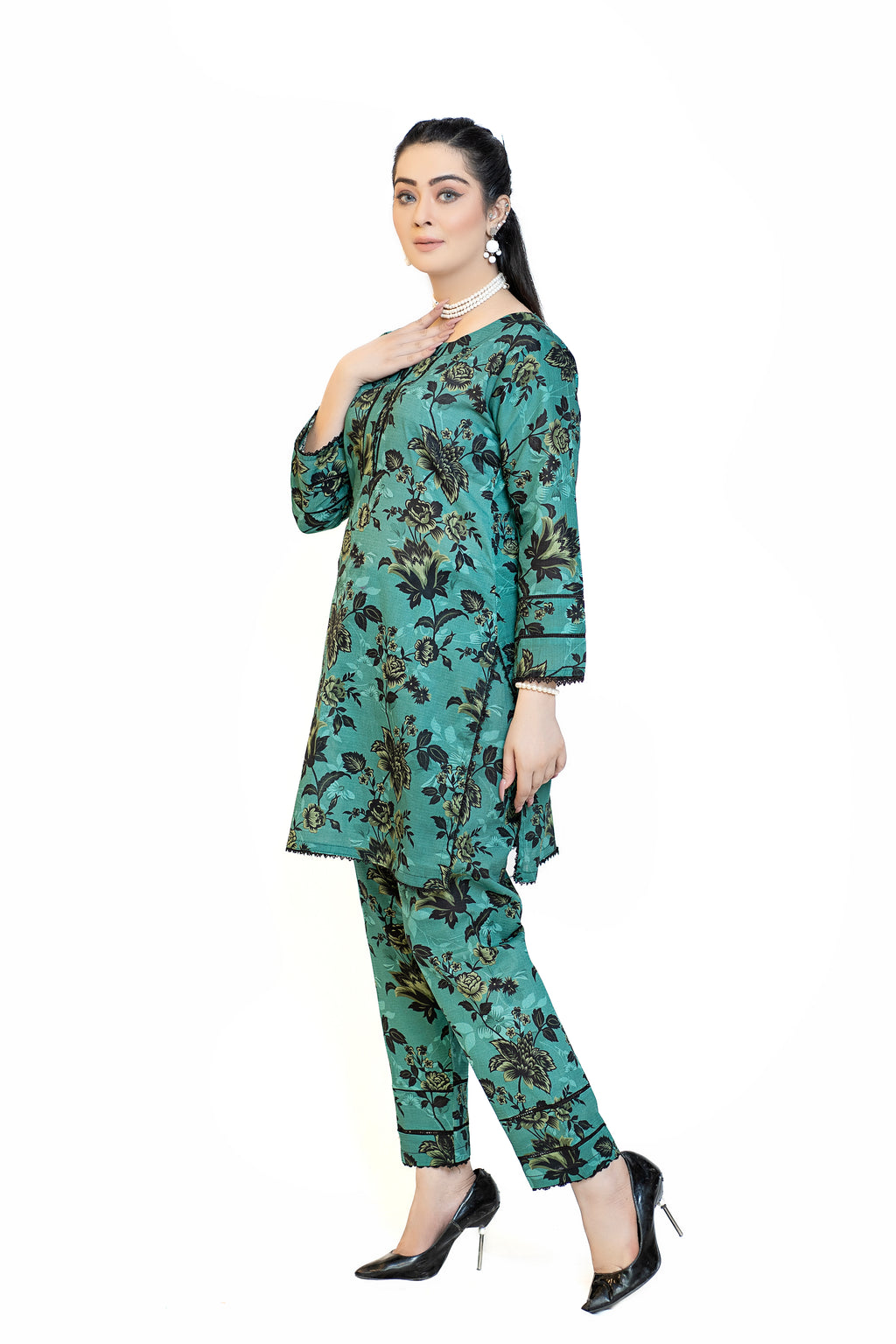Elegent Dhooria Lawn