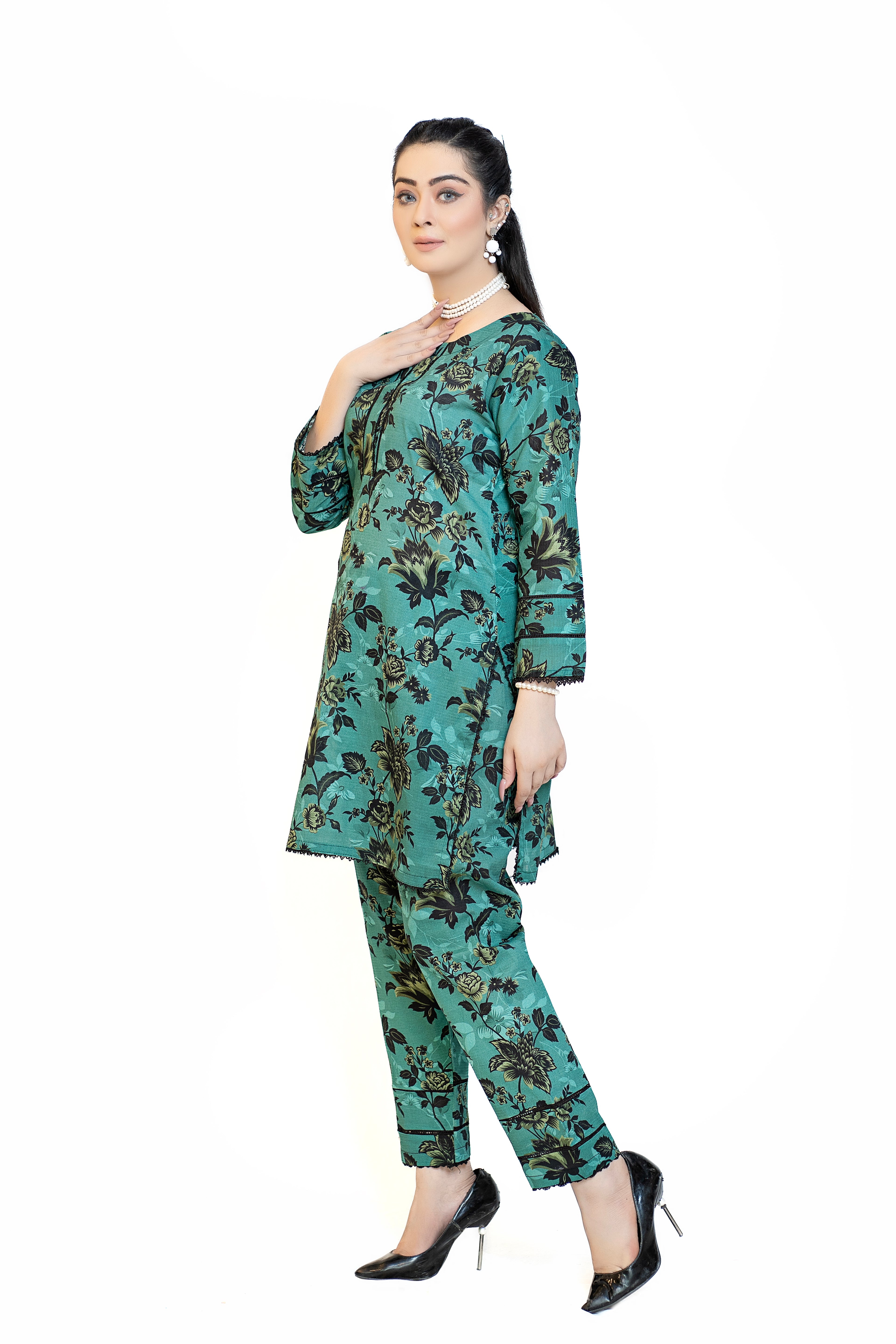 Elegent Dhooria Lawn